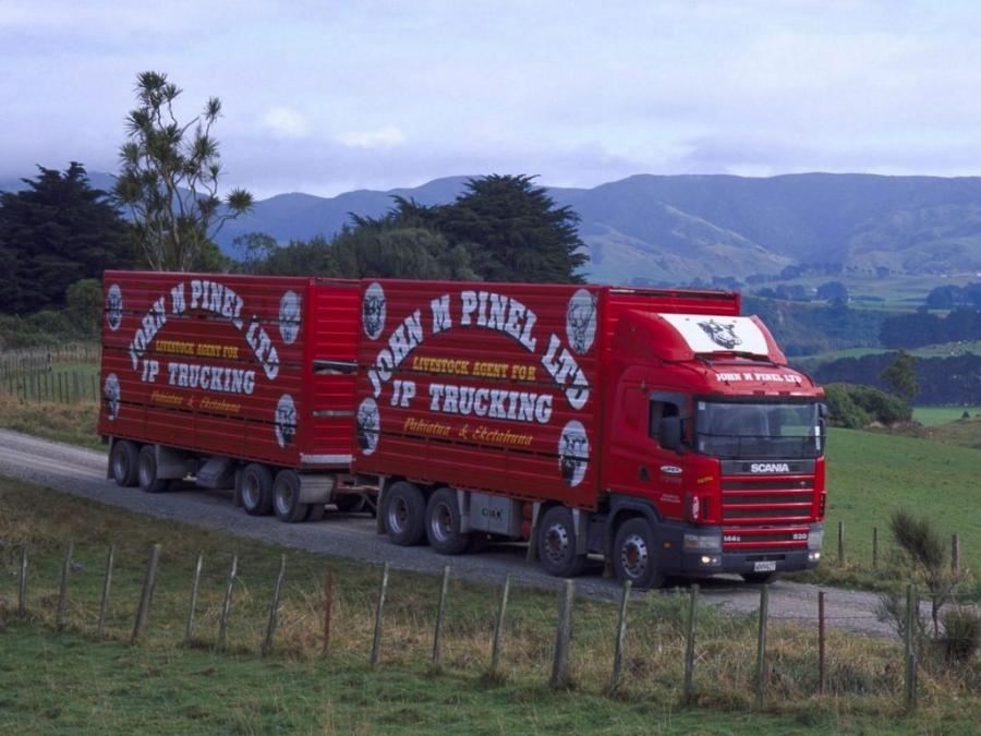  Scania R144G 530 8x4 1995 года  (NZ) (фото 2 из 4)